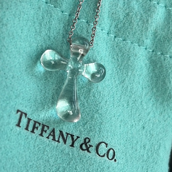 Tiffany Elsa Peretti cross necklace - Picture 12 of 14
